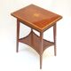 Game table in mahogany England late 19th century early 20th century