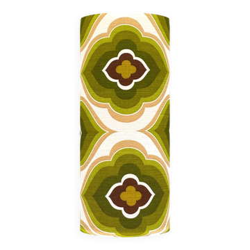 Abat-jour Verdure H80 D33 - tissu vintage