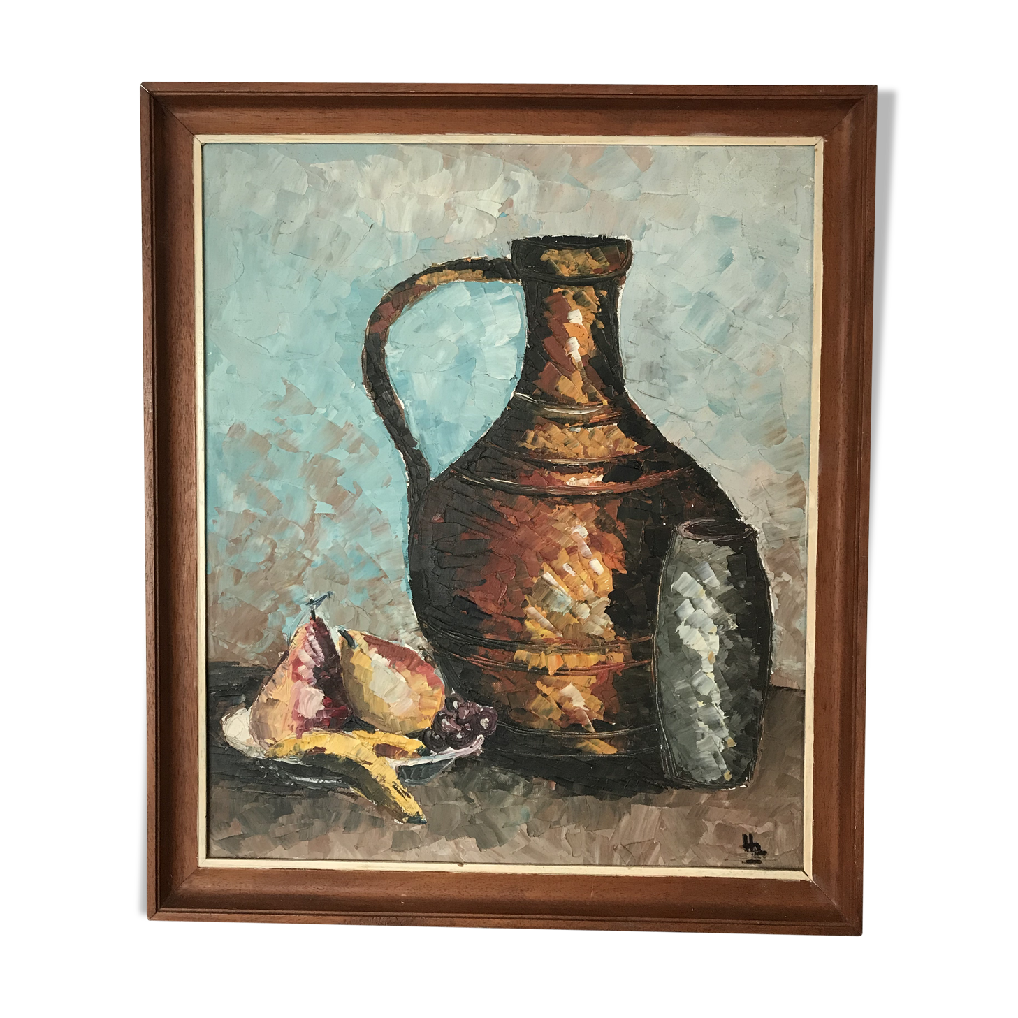 Still life in oil