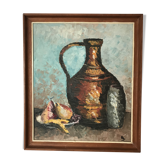 Still life in oil
