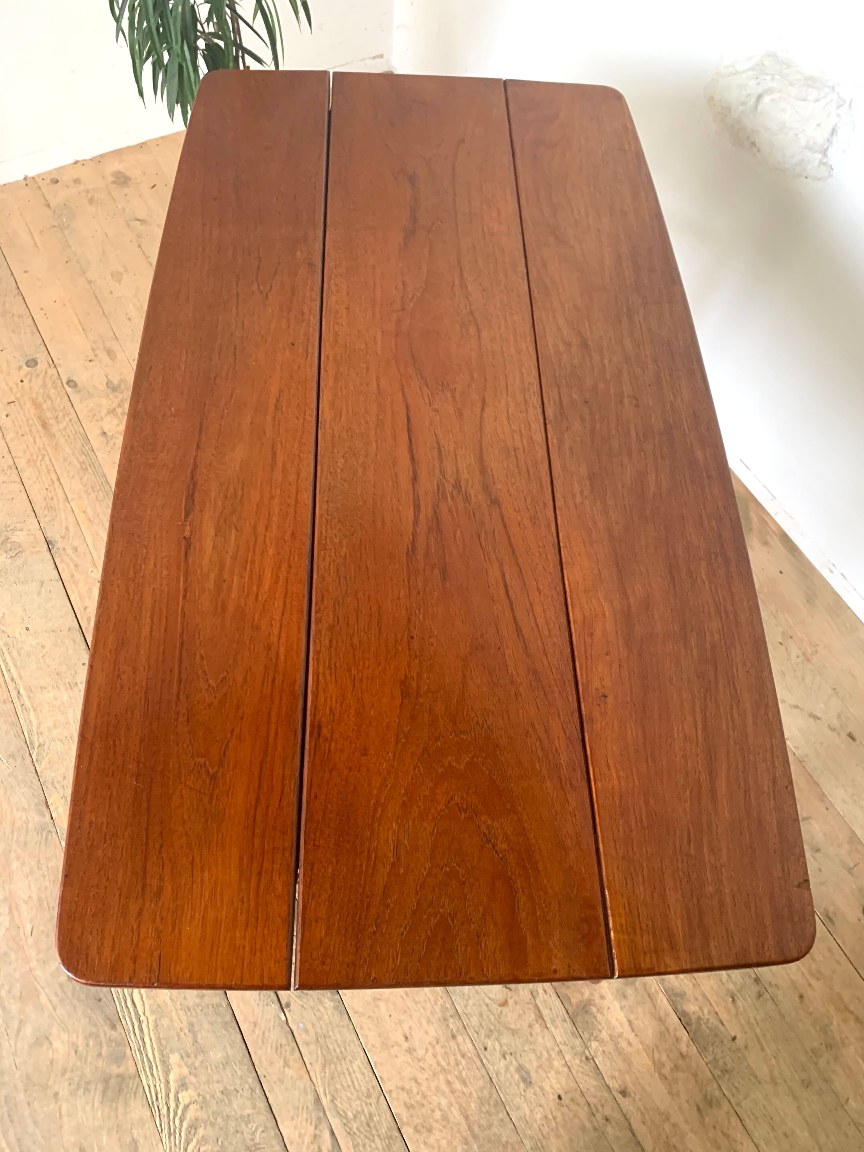 Ercol vintage solid teak meal table