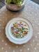 Plat de service en porcelaine