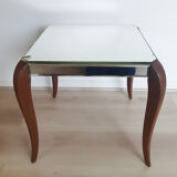 Mirrored coffee table, art deco