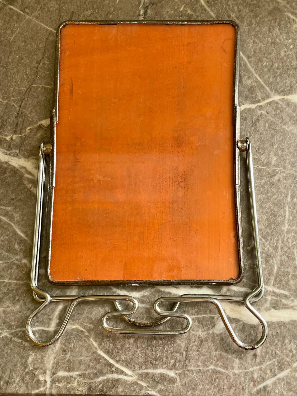 Vintage barber mirror