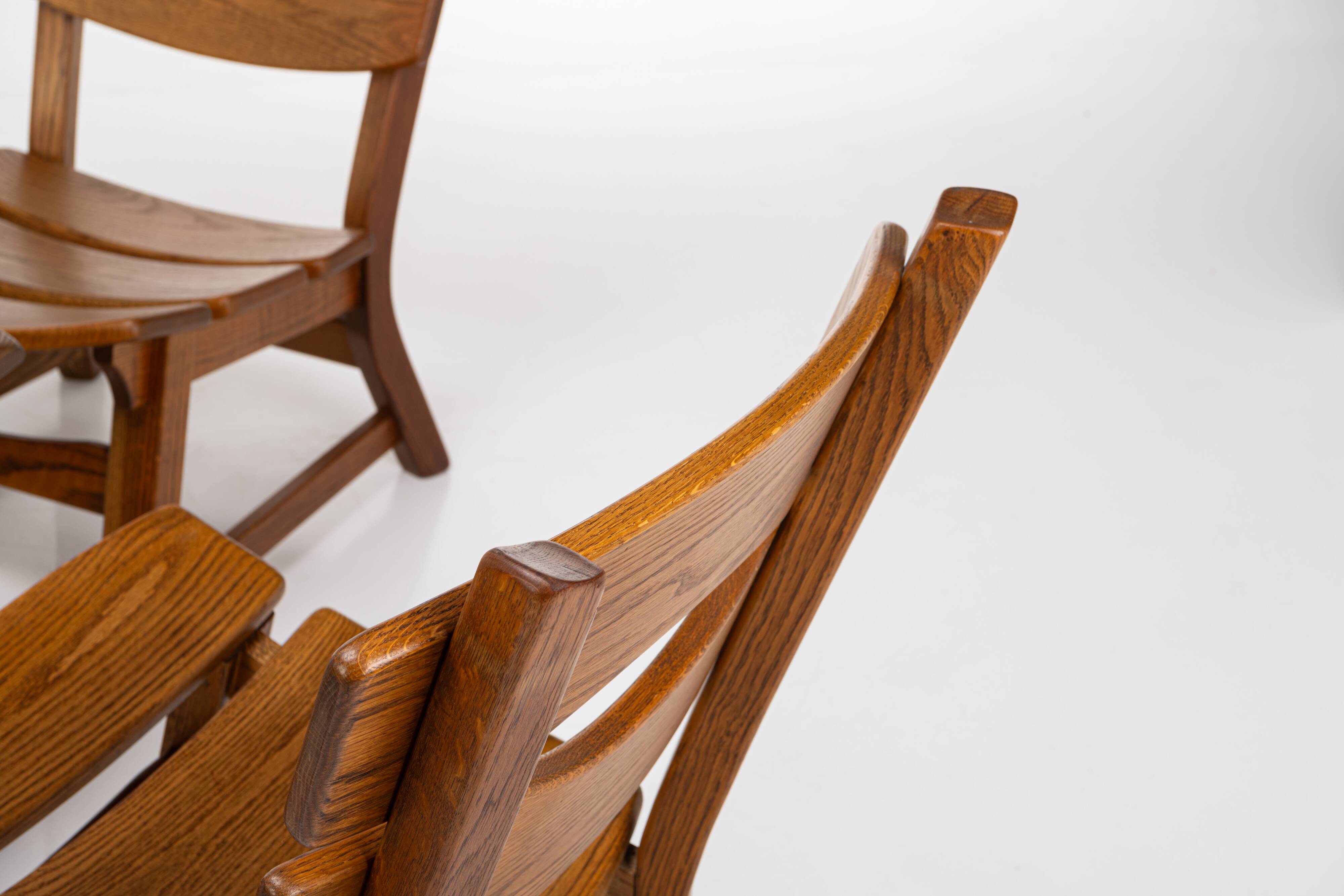 Set of 4 lounge chairs and coffee table by Dittmann & Co for AWA, The Netherlands 1960s