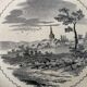 6 assiettes à dessert anciennes Vieillard et Johnston Bordeaux XIXème siècle Médoc et ses châteaux