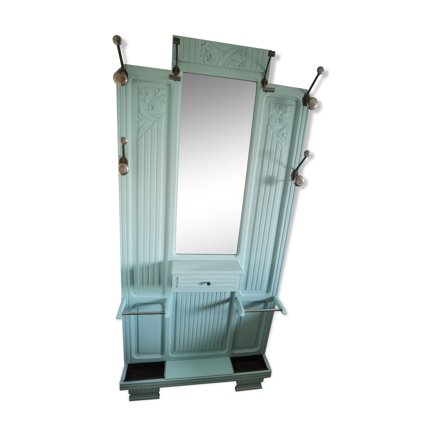 Coat rack art deco cloakroom