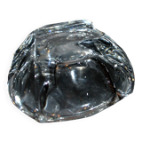 Daum crystal ashtray signed design modernist 1950-1960