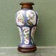 Lamp base, Chinese porcelain, Kangxi style, late 19th century.