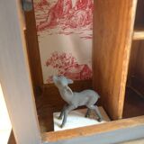 Black pharmacy cabinet