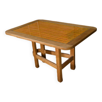 Table par Guillerme et Chambron pour Votre Maison 1950