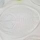 Vintage Glass Seafood Serving Bowl, Plate and Dinner Plates by Ann Warff for Kosta Boda, Sweden, 1970s, Set of 8
