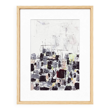 Peinture abstraite originale – composition urbaine – dlg Nicolas de Stael