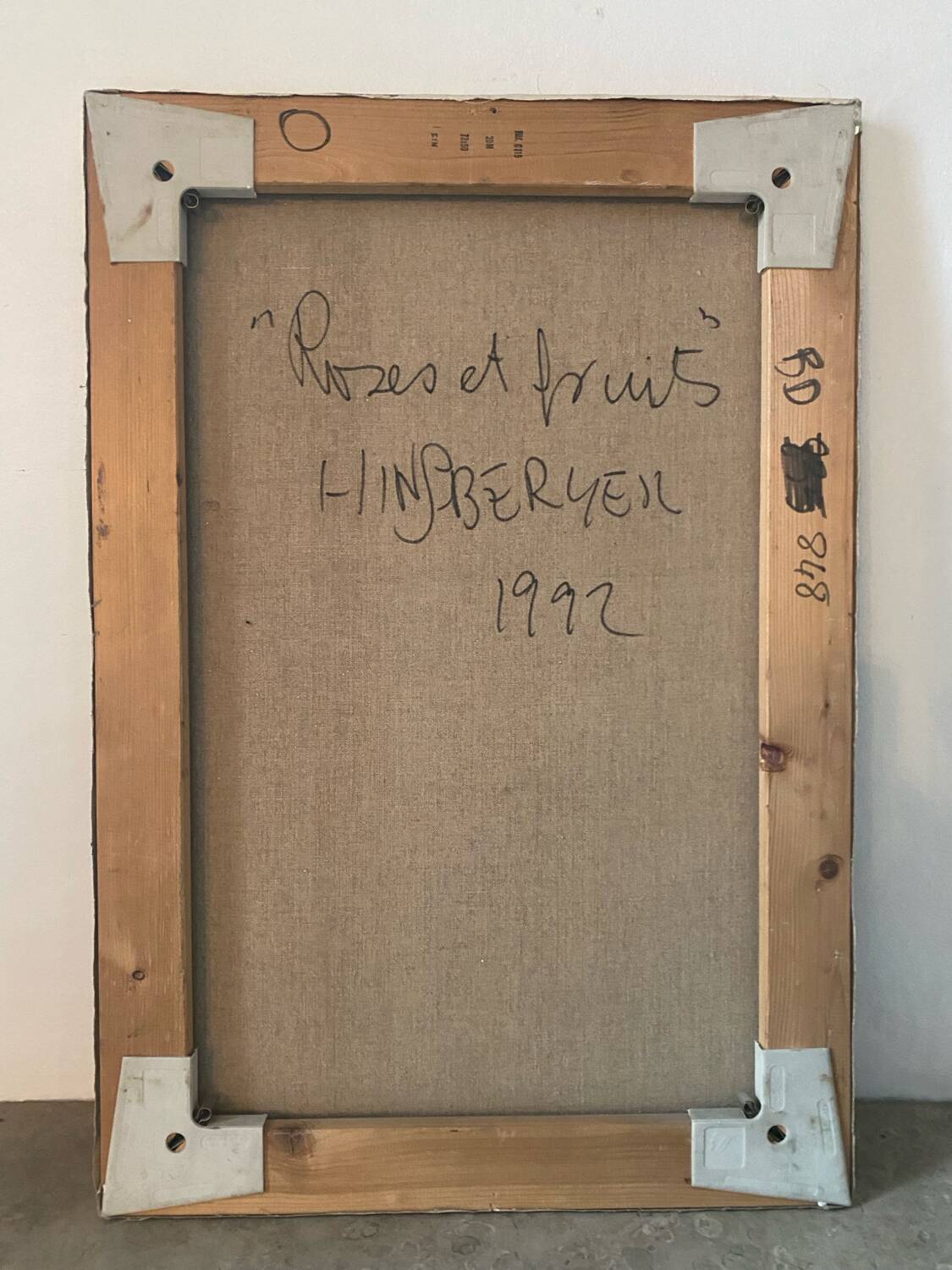 Still life with flowers signed 1992