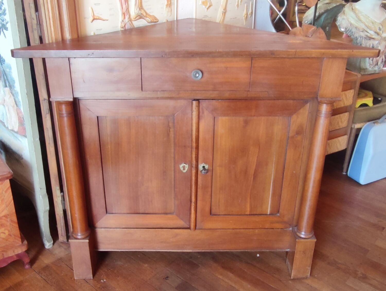 Encoignure ancienne meuble d angle ancien
