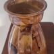 Vintage rustic ceramic pitcher. 1950s/1970s