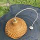 Suspension in rattan and vintage wicker