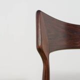 Mid Century Rosewood Dining Chairs from Bernhard Pedersen & Son, 1960s, Set of 6