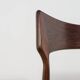 Chaises de salle à manger en palissandre du milieu du siècle de Bernhard Pedersen & Son, années 1960, lot de 6