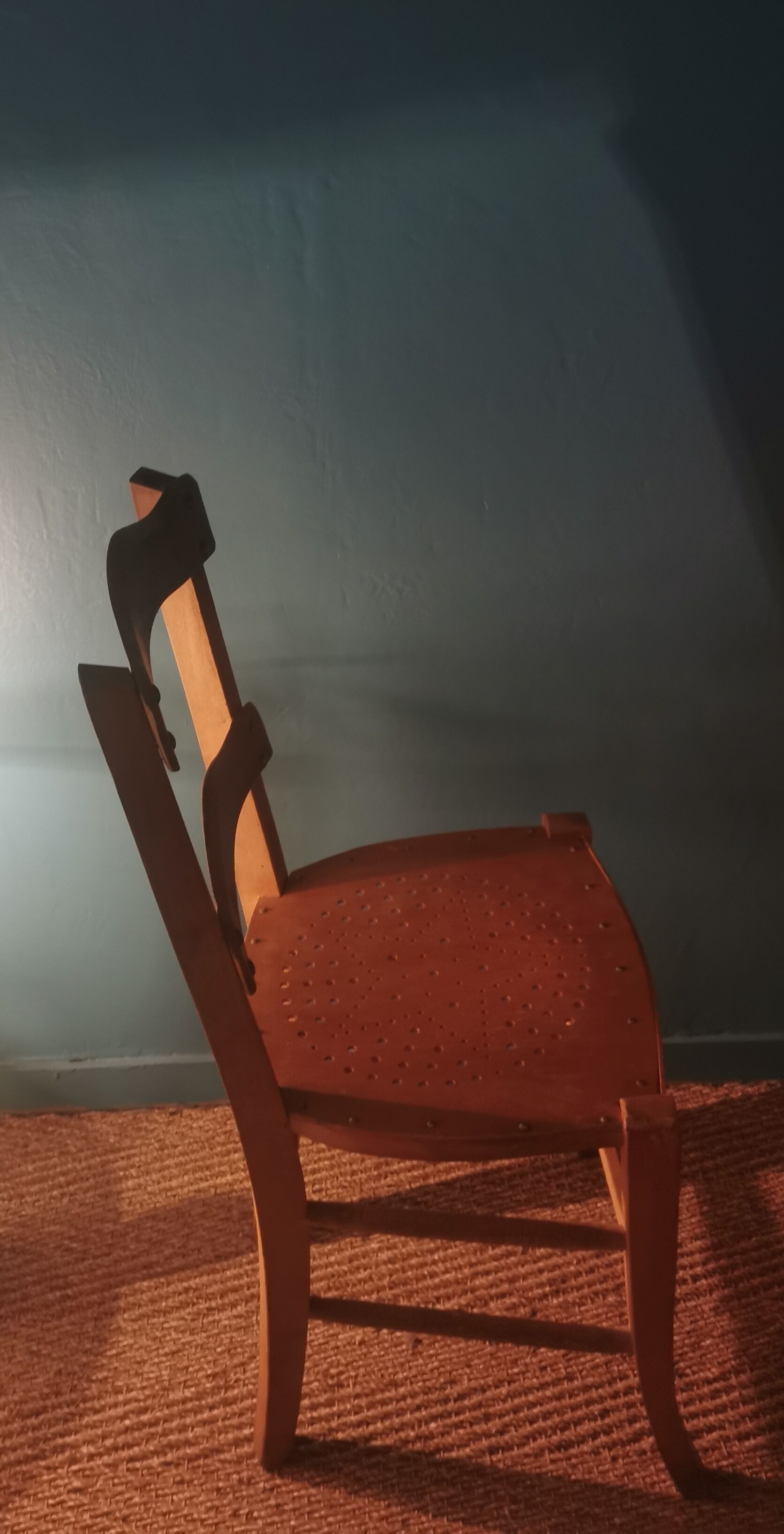 Bistro chair pattern openwork star