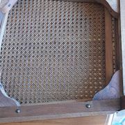 6 chaise cannelé essence poirier Louis 16