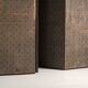Antique Japanese six-panel screen with box – Japan, circa 1900