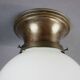 Art Deco Brass Ceiling Lamp, 1920s