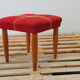 Tabouret par Uluv années 1960 Tchécoslovaquie