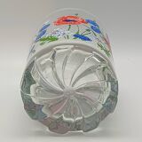 Ice bucket with wildflower pattern italy devalbor vintage