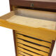 Vintage Danish design cabinet in teak veneer