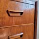 Commode scandinave teck vintage 4 tiroirs