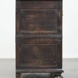 Rare English antique 2-door cabinet from the early 18th century