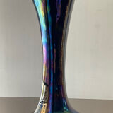 Vintage Verceram vase from the 60s-70s in iridescent ceramic