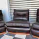 Chauffeuse cuir Roche Bobois