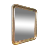 Louis Philippe era mirror with gold leaf  82x101cm