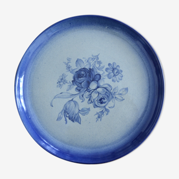 Blue Alsatian plate