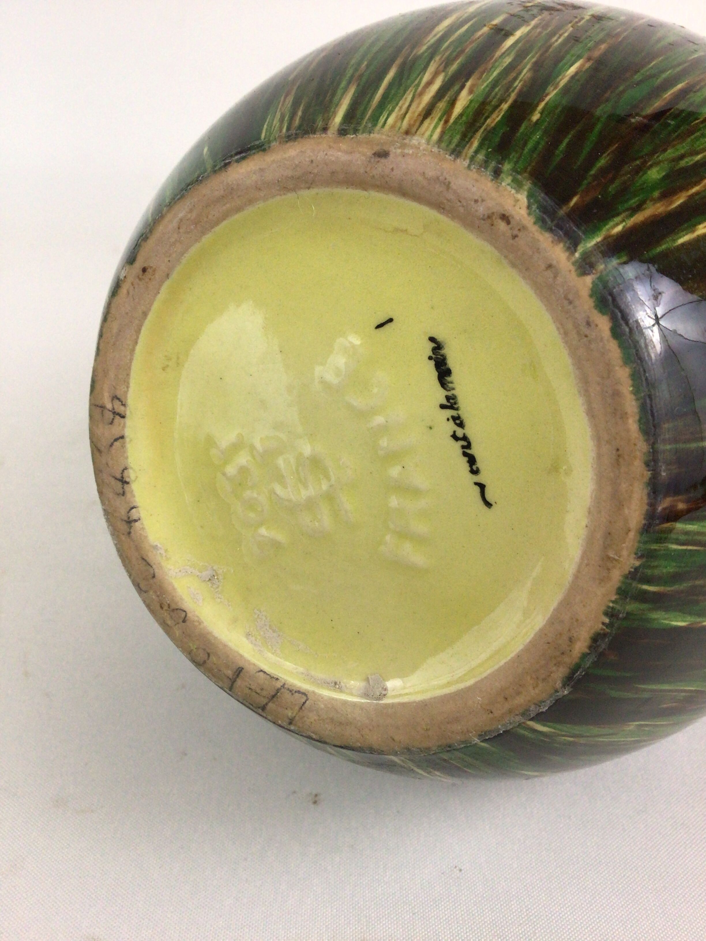 Ceramic vase Saint Clément years 50-60