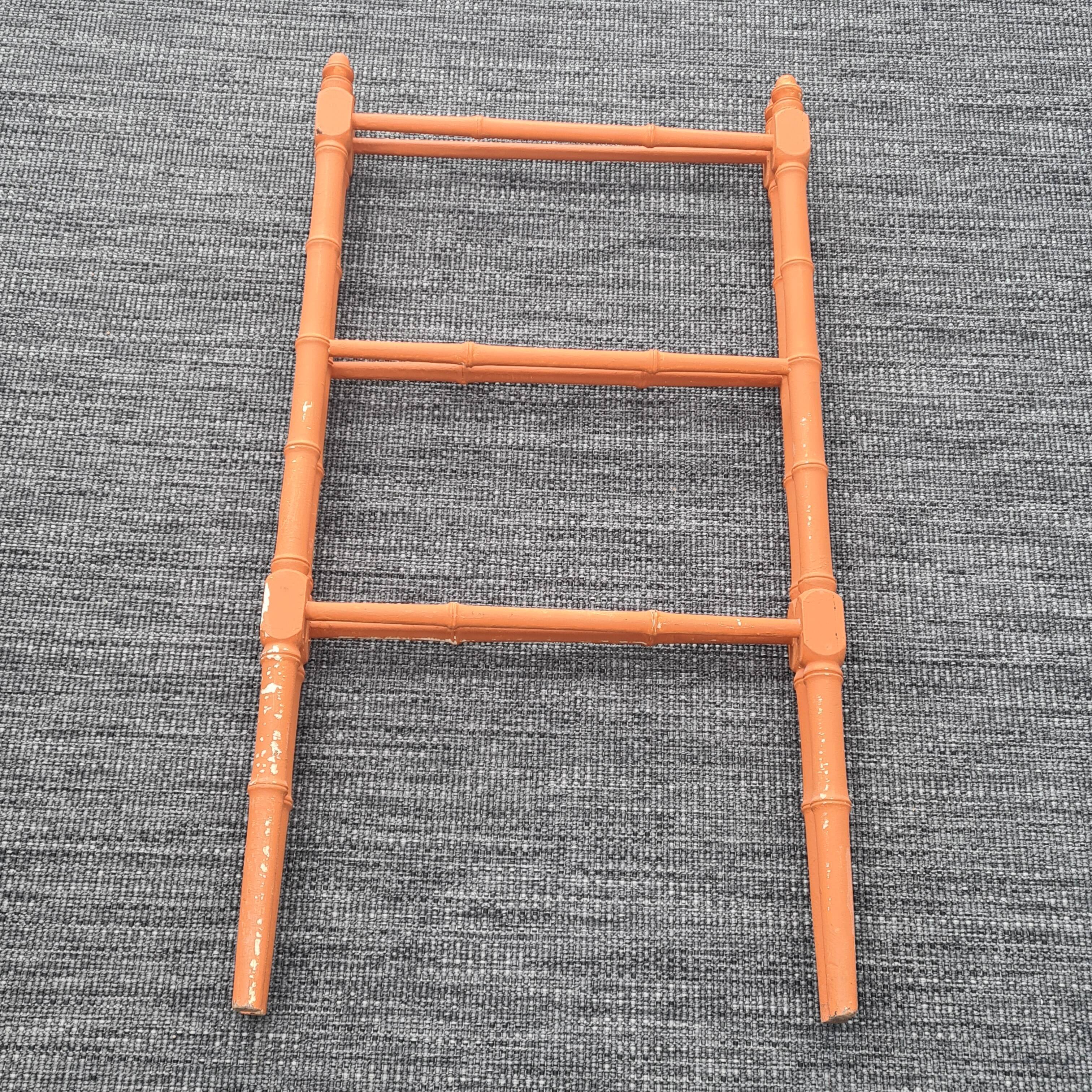 Wooden towel rack