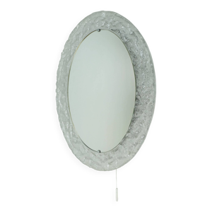 Miroir mural rétroéclairé - verre