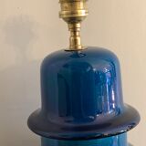 Cracked ceramic lamp base, 1970