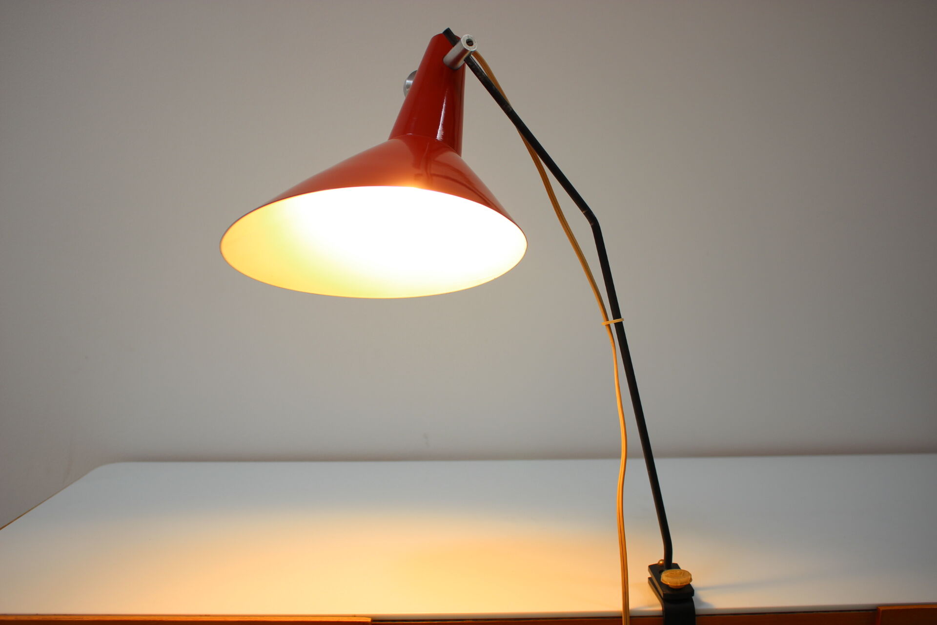 Mid-century table lamp designed by Josef Hurka for Kovona, 1960