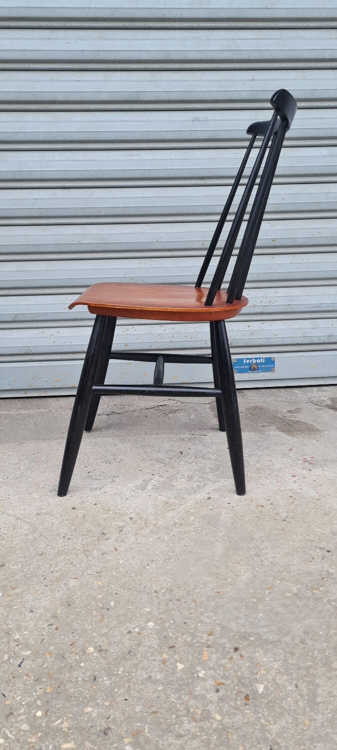 Chaise vintage Fanett par Ilmari Tapiovaara -1960