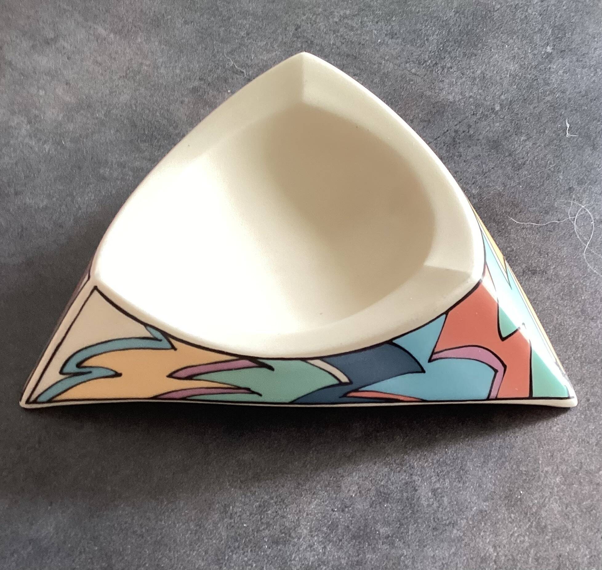 Cendrier / Vide-poches triangulaire Rosenthal Studio Line