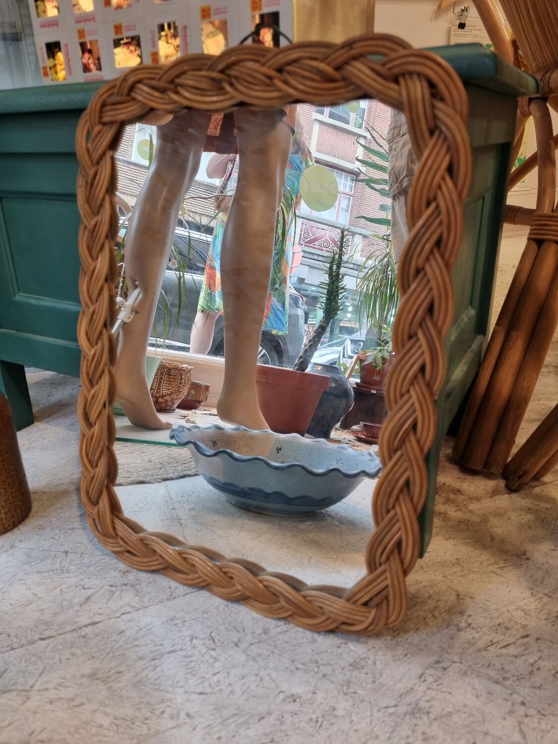 Braided mirror