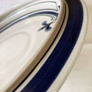Large porcelain dish, Siena model, by Bjorn Wiinblad for Rosenthal, Germany