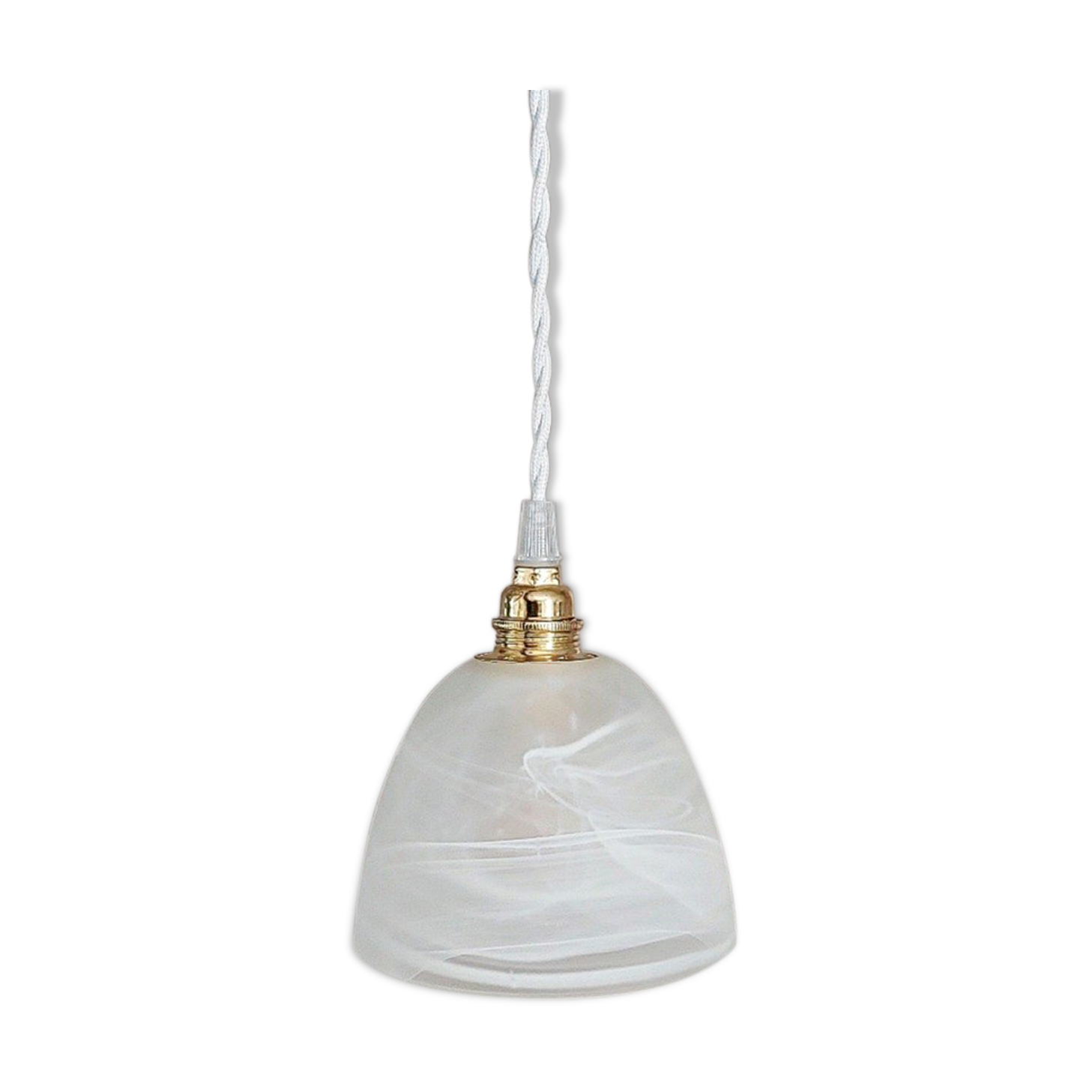 Vintage marbled lamp