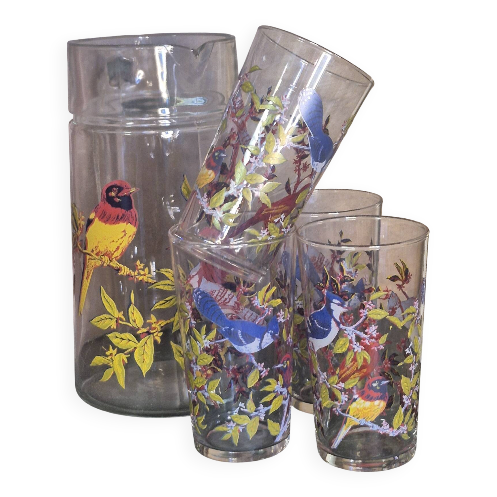 Verres oiseaux