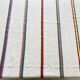 Nappe "style basque" et ses 12 serviettes - 220x146 cm - métis lin/coton