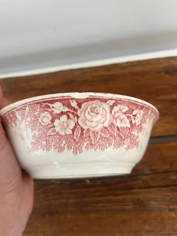 Digoin & Sarreguemines porcelain bowl