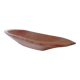 Oblong solid wood cup